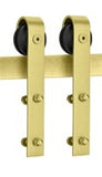 BARN DOOR SATIN BRASS